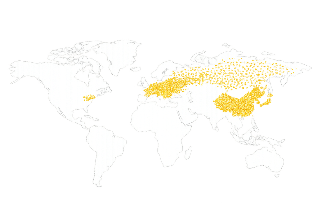Supply coverage map